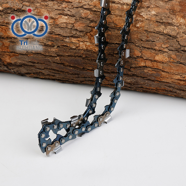 Diferentes tipos de correntes de serra padrão de aço inoxidável 3/8 para corte de madeira