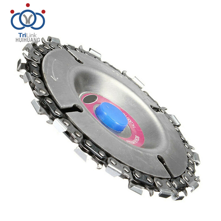 Lâmina de serra circular para carpintaria, disco de motosserra para moedor de roda de corrente angular