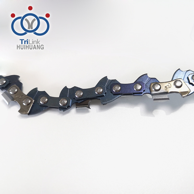 Peças sobressalentes de corrente de motosserra cromadas com diferentes rolos para corte de madeira