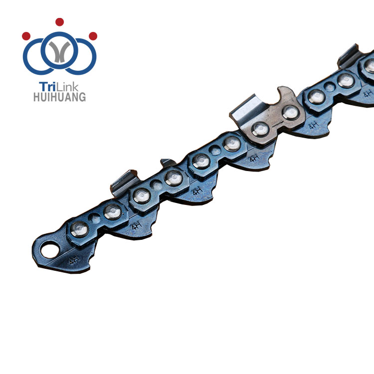 Corrente de serra para colheitadeira de metal com design profissional a gasolina 404 mais rápida