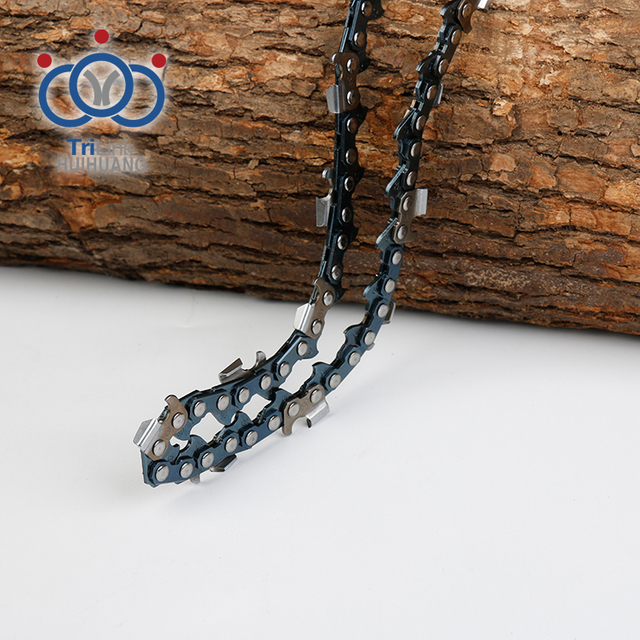 Preço barato, poderosa máquina de corte de madeira em aço, serra de corrente, peças sobressalentes, elo de corrente